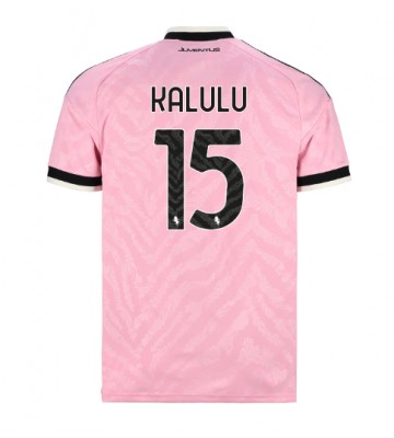 Juventus Pierre Kalulu #15 Replika Bortatröja 2026-27 Kortärmad